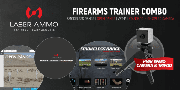 Firearms Trainer - Smokeless Range ® Simulator Combo Package with standard throw camera