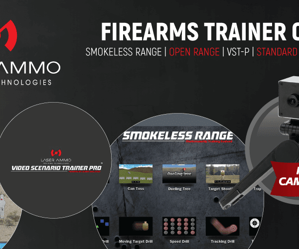 Firearms Trainer - Smokeless Range ® Simulator Combo Package with standard throw camera