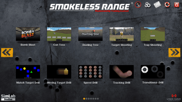 Smokeless Range ® 2.0- Home Simulator by Laser Ammo